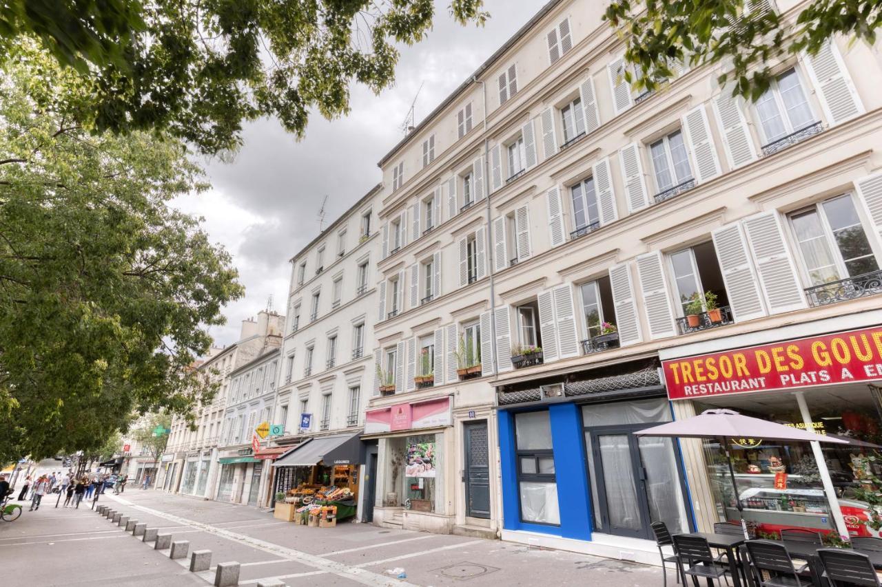 Ferienwohnung New And Quiet 1 Bdr Flat In The Heart Of Paris 12 Exterior foto