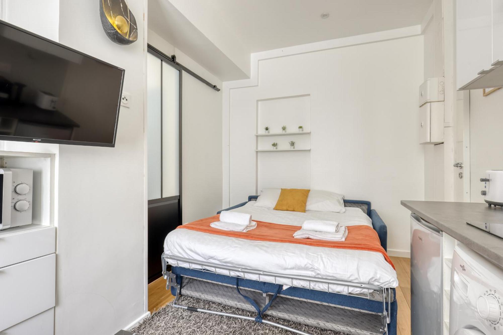 Ferienwohnung New And Quiet 1 Bdr Flat In The Heart Of Paris 12 Exterior foto